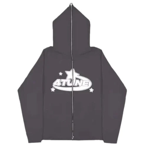 4Tune Zipper Full Face Grey