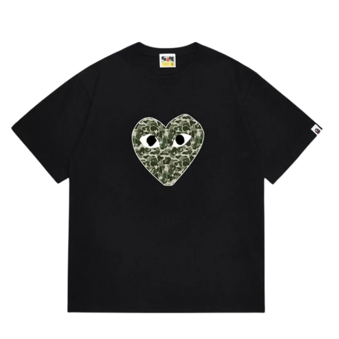 A Bathing Ape x Comme des Garçons Play T-Shirt