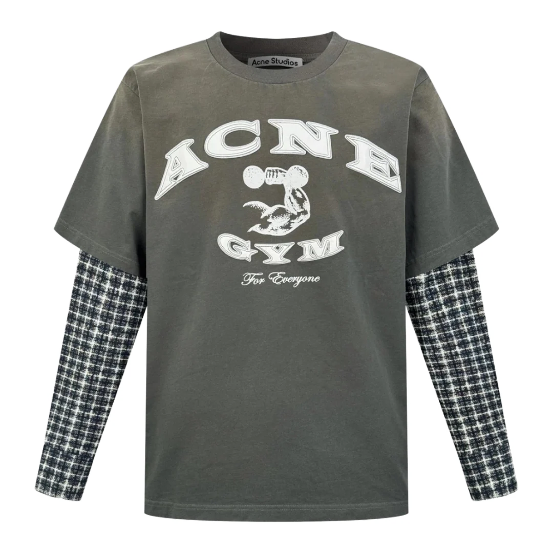 Acne Studios Acne Gym Longsleeve Grey
