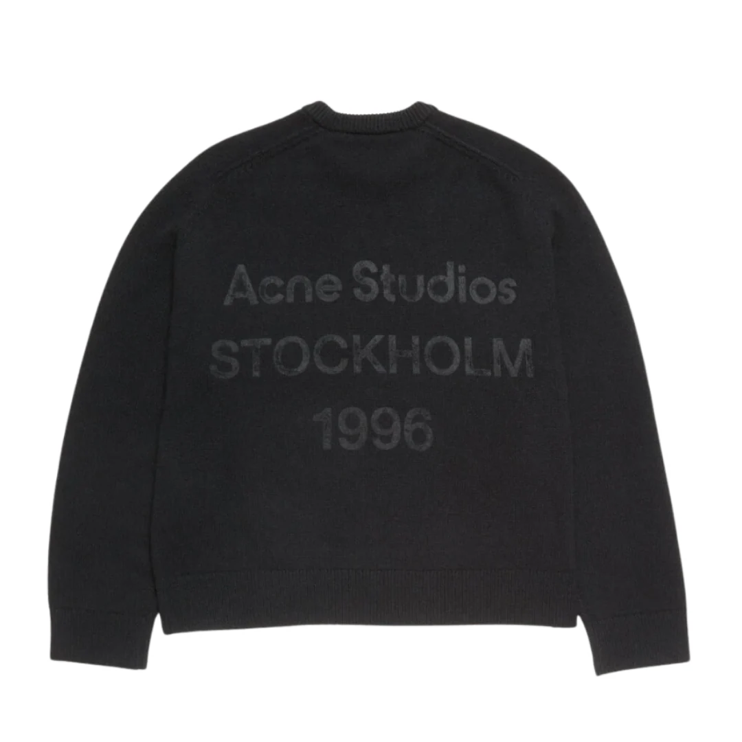 Acne Studios Sweater Black On Black