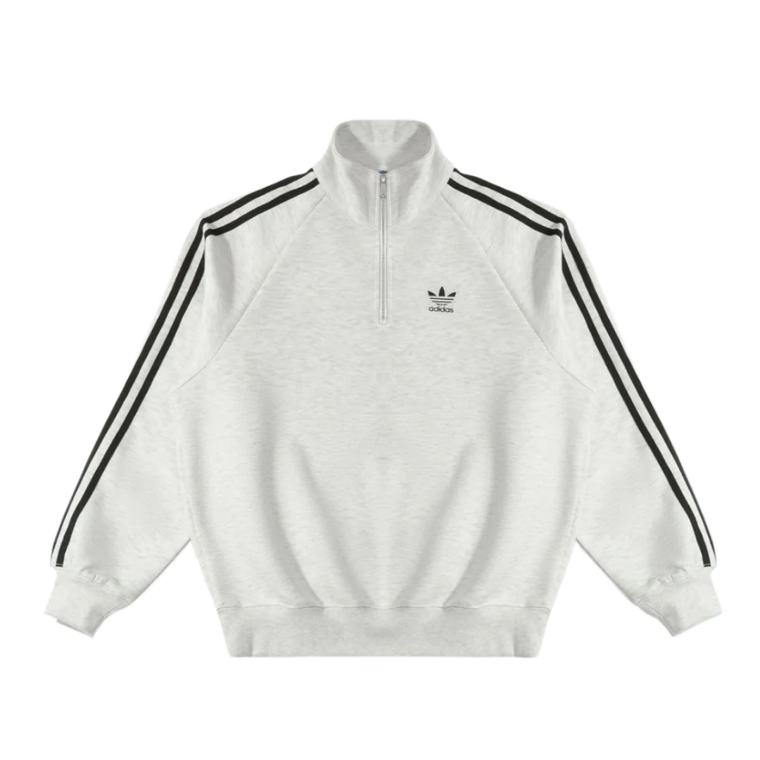 Adidas Originals Fleece Halfzip Grey