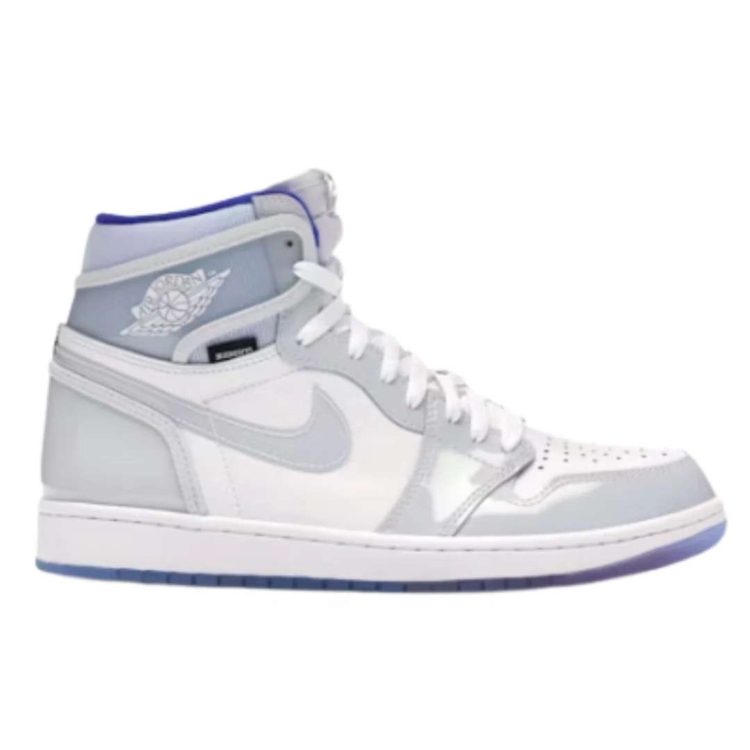 Air Jordan 1 Retro High Zoom White Racer Blue