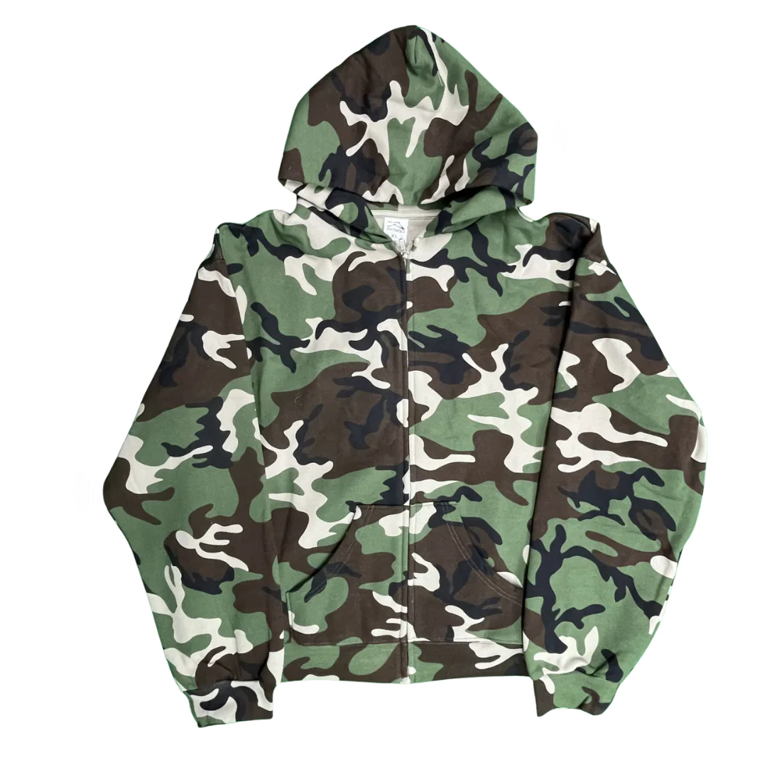 Akimbo Camo Zipper
