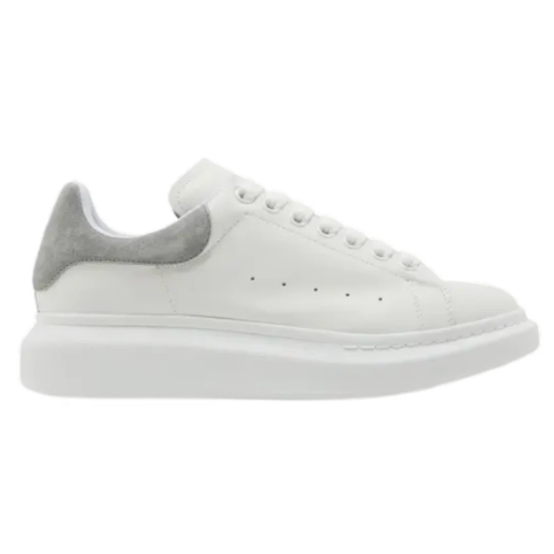 Alexander McQueen Oversized Sneaker 'White Grey Suede'