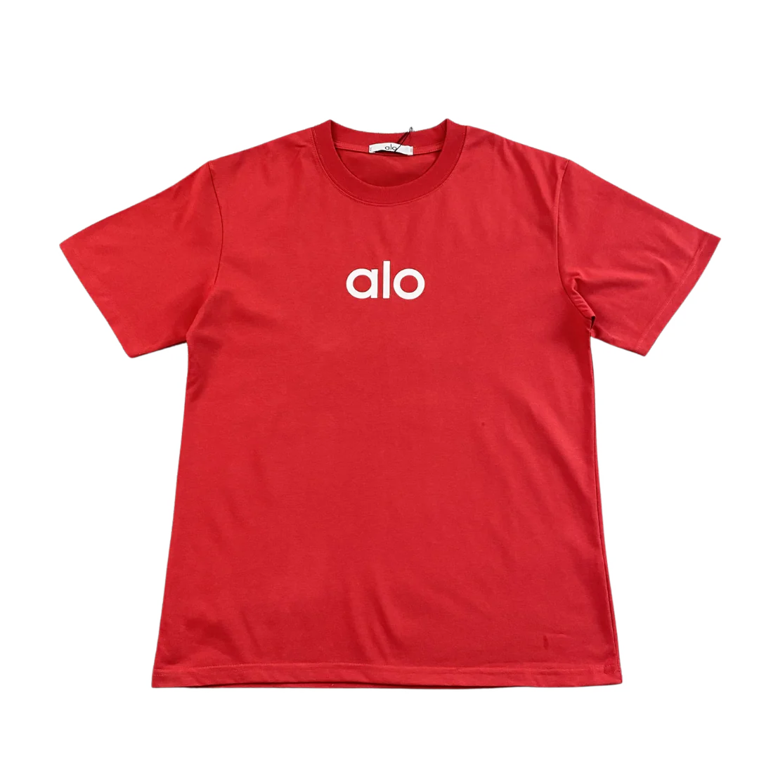 Alo Basic T-Shirt Red