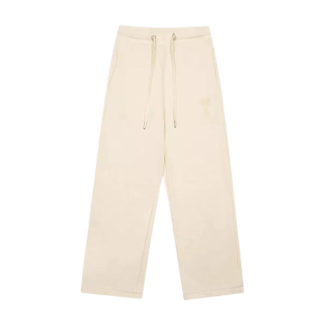 Ami Paris Straight Jogger Beige