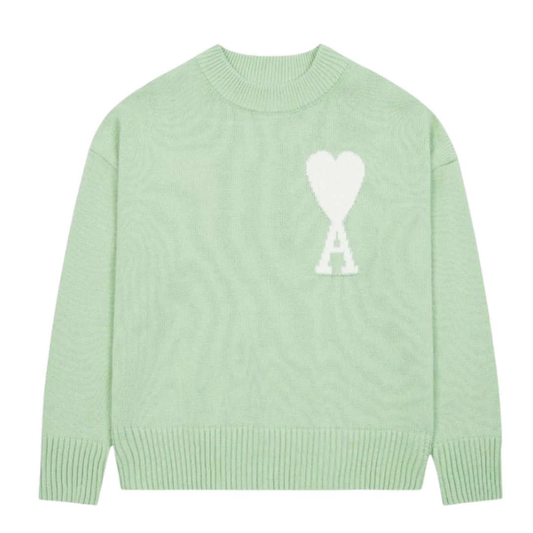 Ami Paris Sweater Light Green