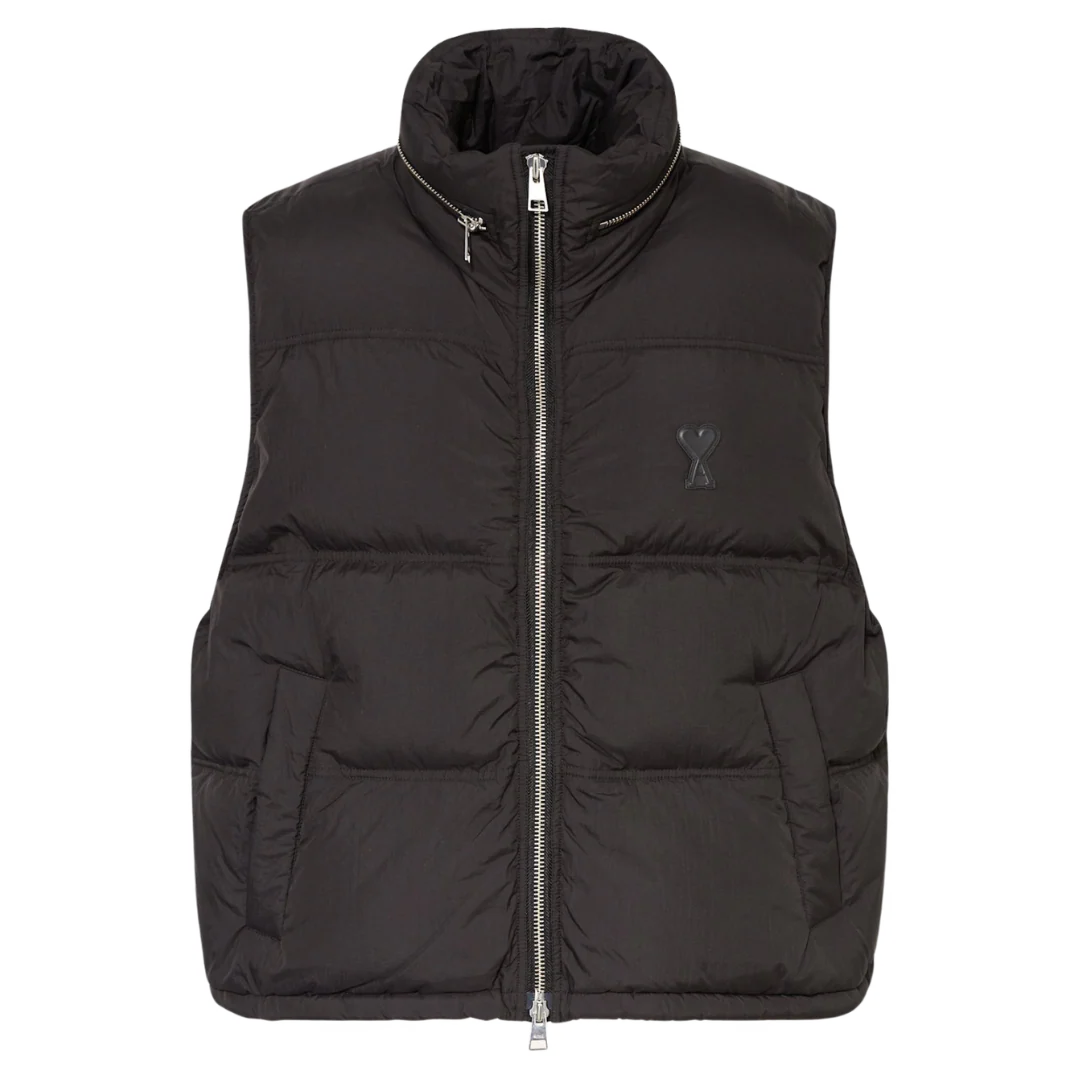 Ami Paris Vest Black