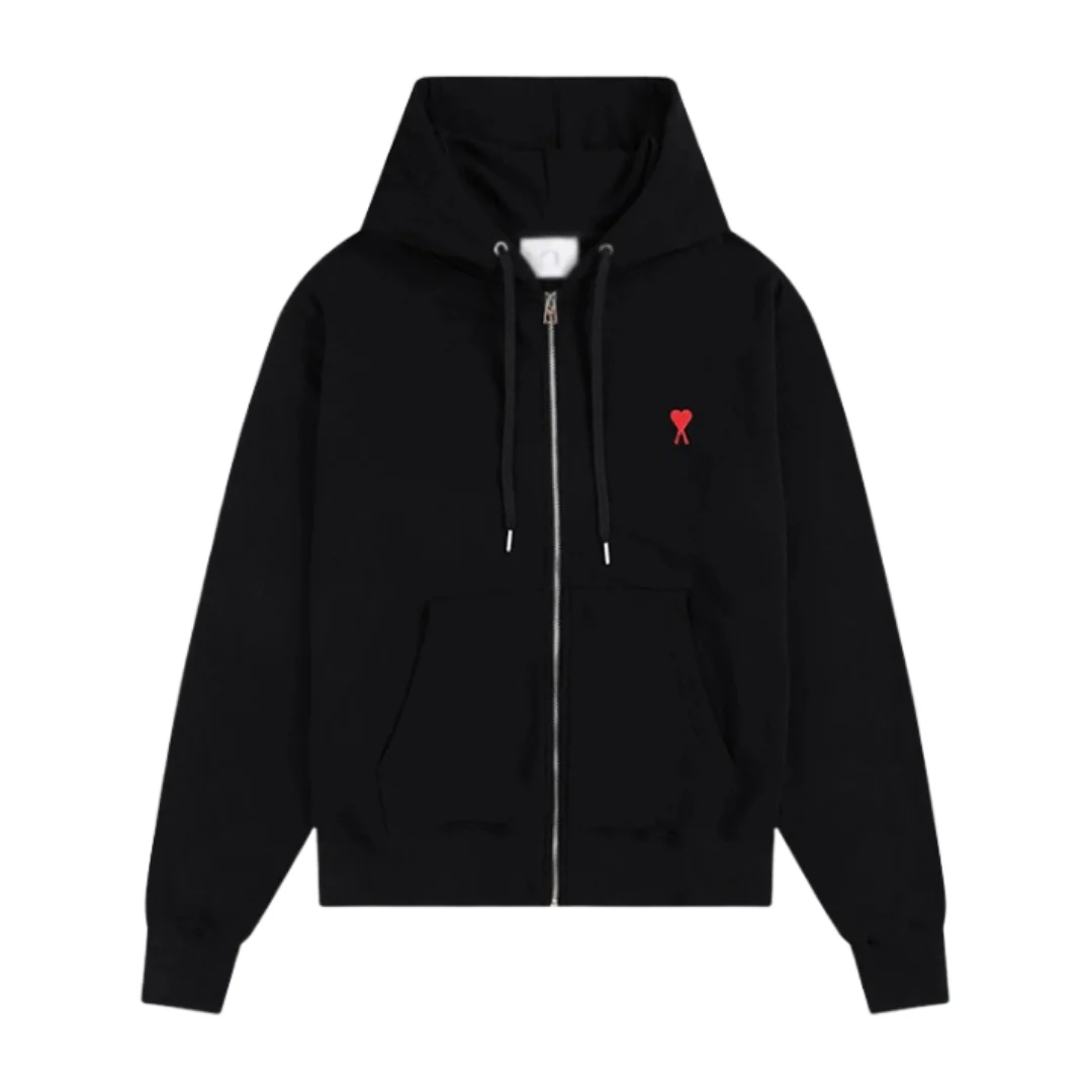 Ami Paris Zipper Red