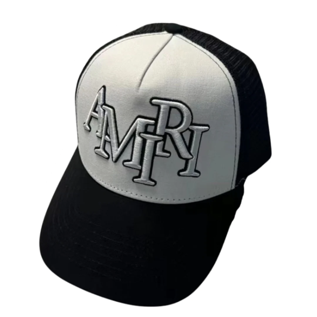 Amiri Cap Black & White