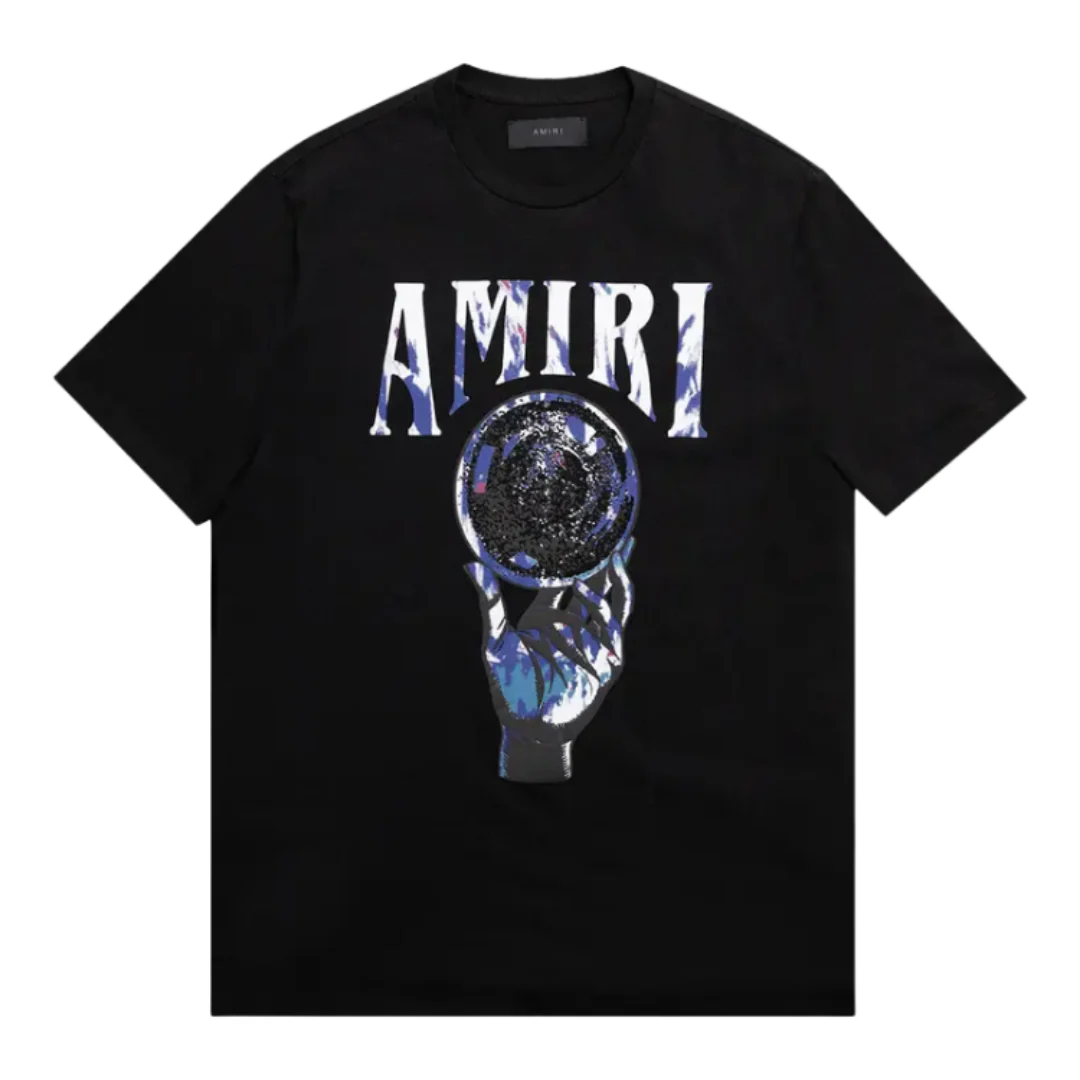 Amiri Crystal Ball T-Shirt Black