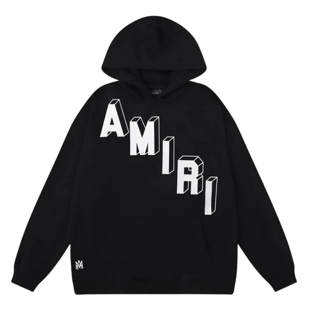 Amiri Hoodie Black & White