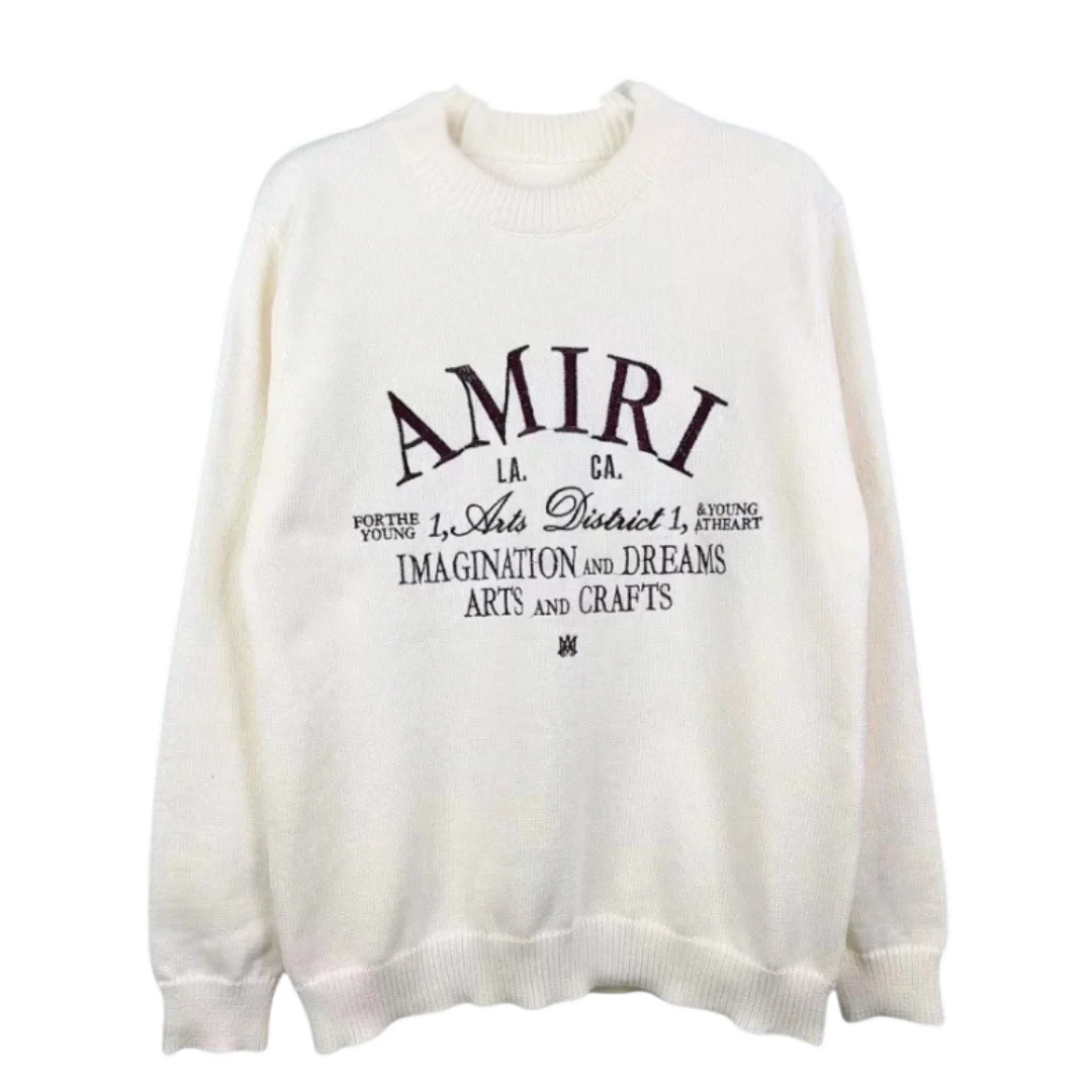 Amiri Imagination & Dreams Sweater White