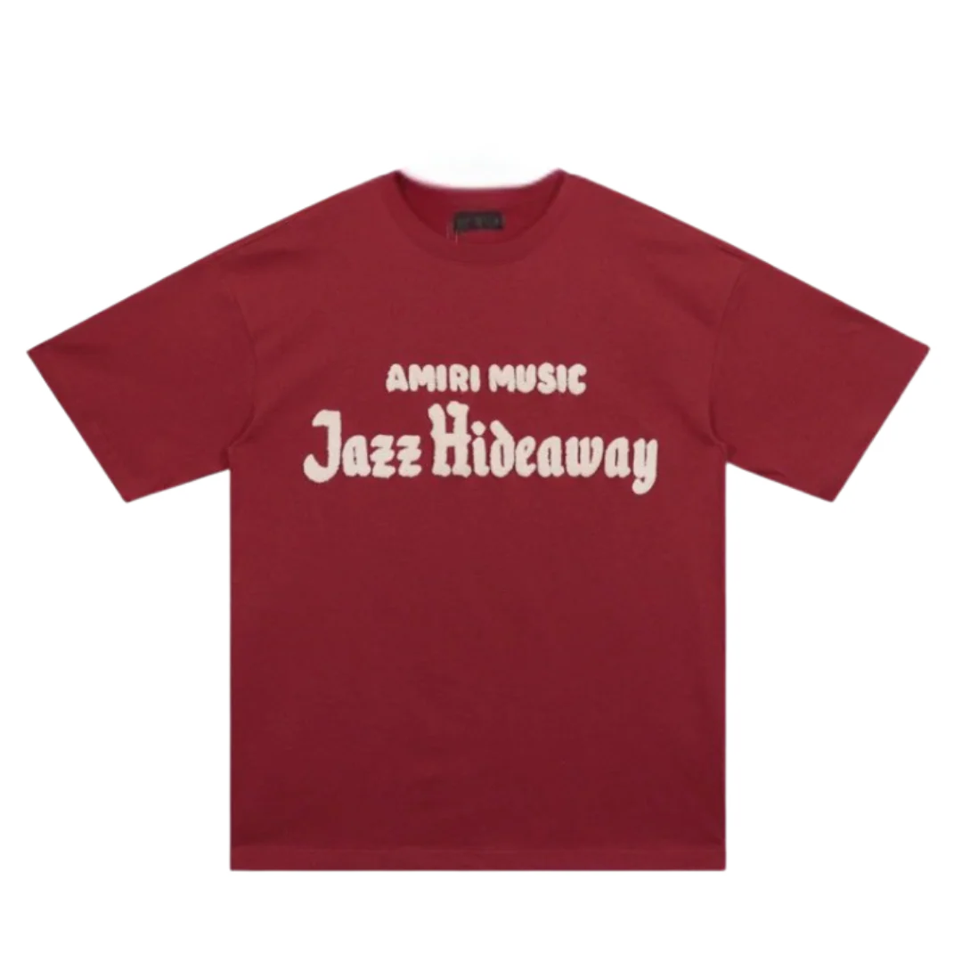 Amiri Music Jazz Hideaway T-Shirt Red