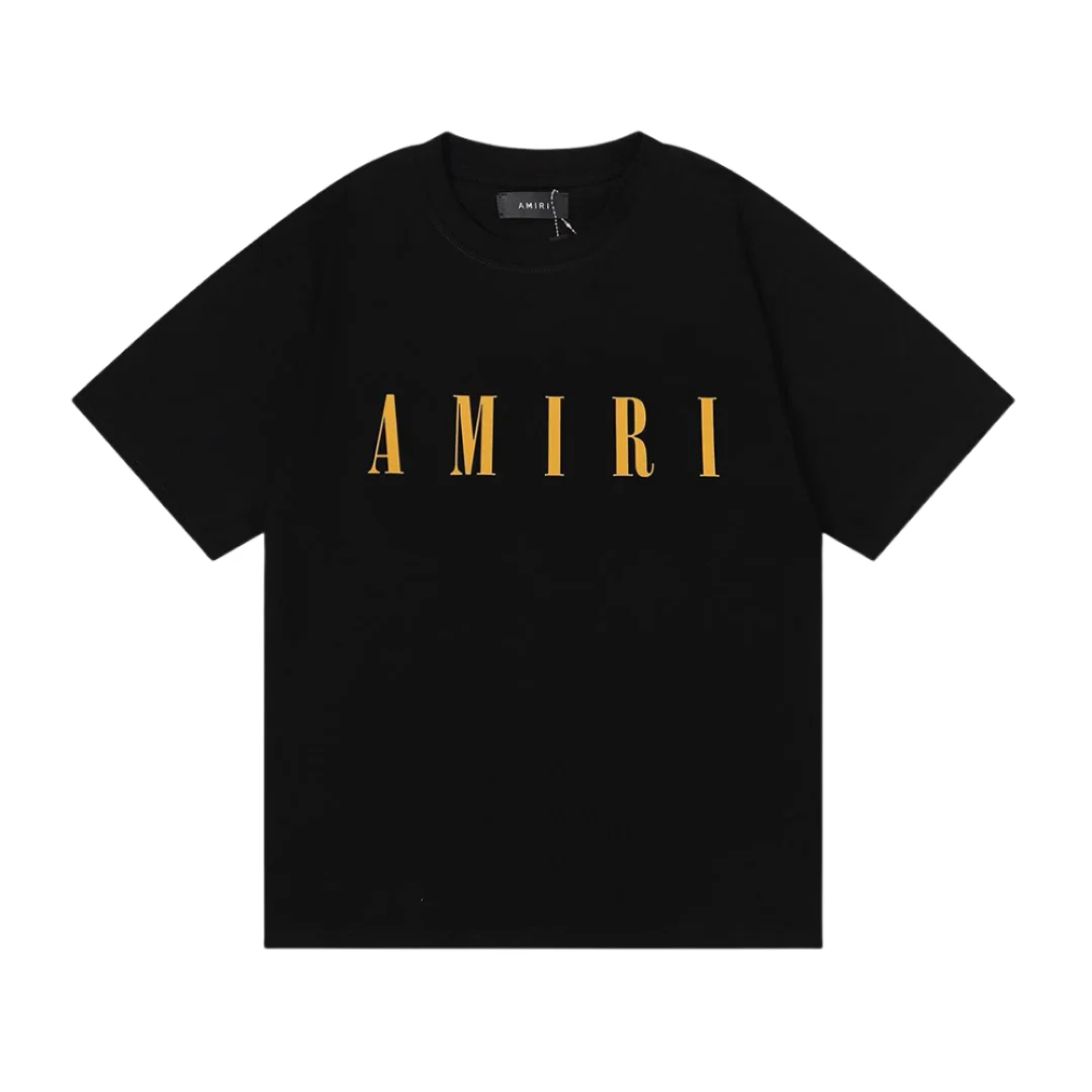 Amiri T-Shirt Black & Orange
