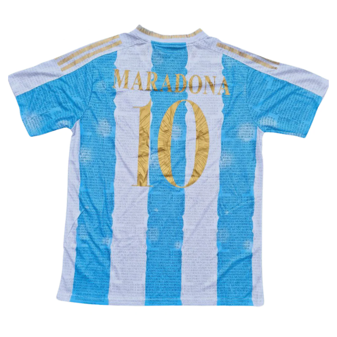 Argentina 2021/2022 Home Maradona Commemorative Special Edition "Nr.10 Maradona"