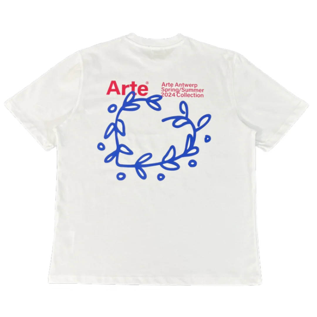 Arte Antwerp Teo Back Heart T-Shirt White