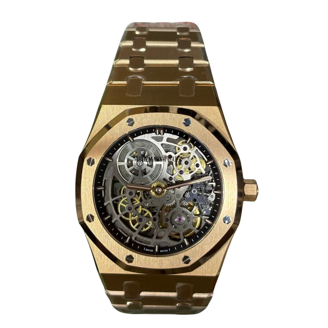 Audemars Piguet Royal Oak Double AP 16204 Skeleton Rose Gold