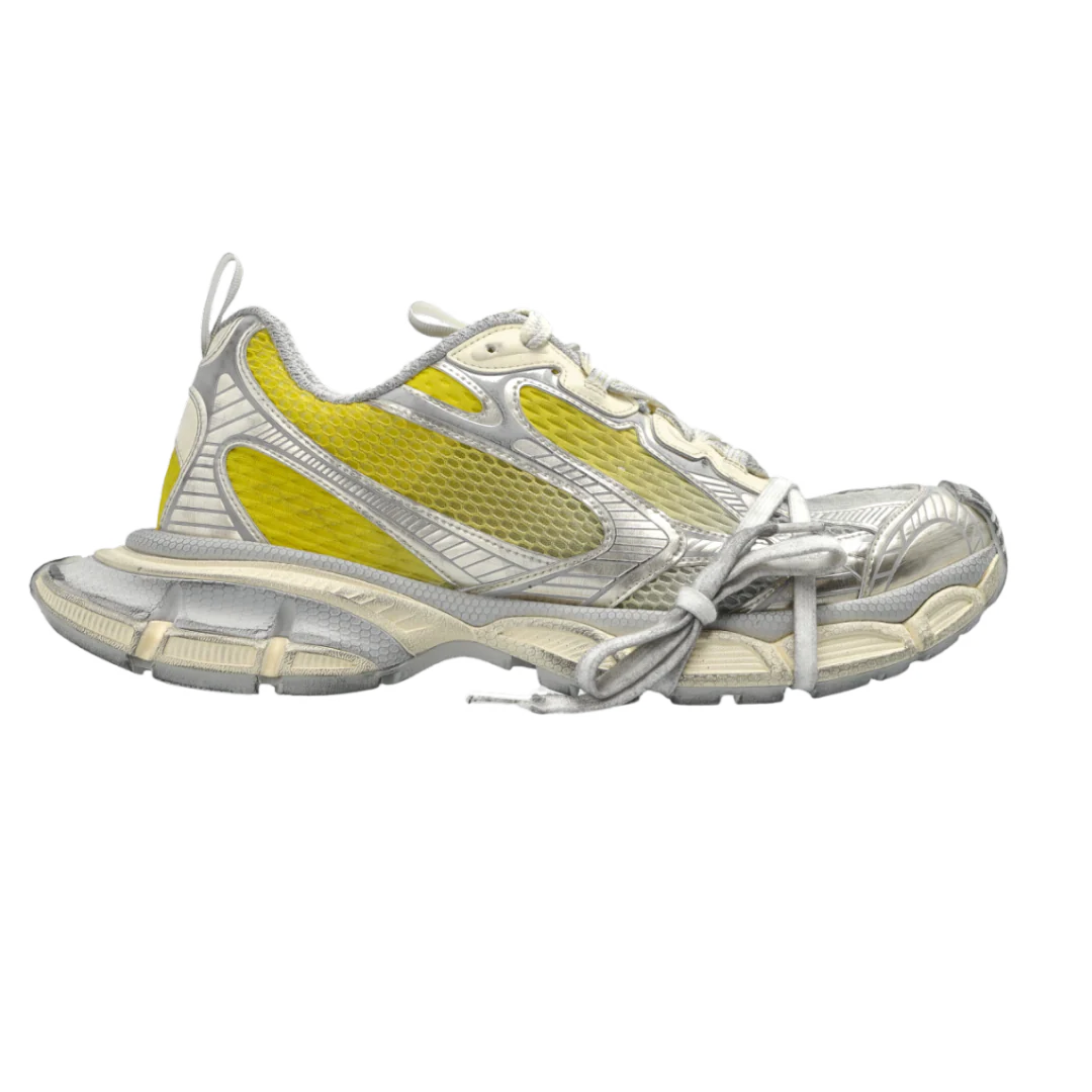 Balenciaga 3XL Sneaker Yellow Silver