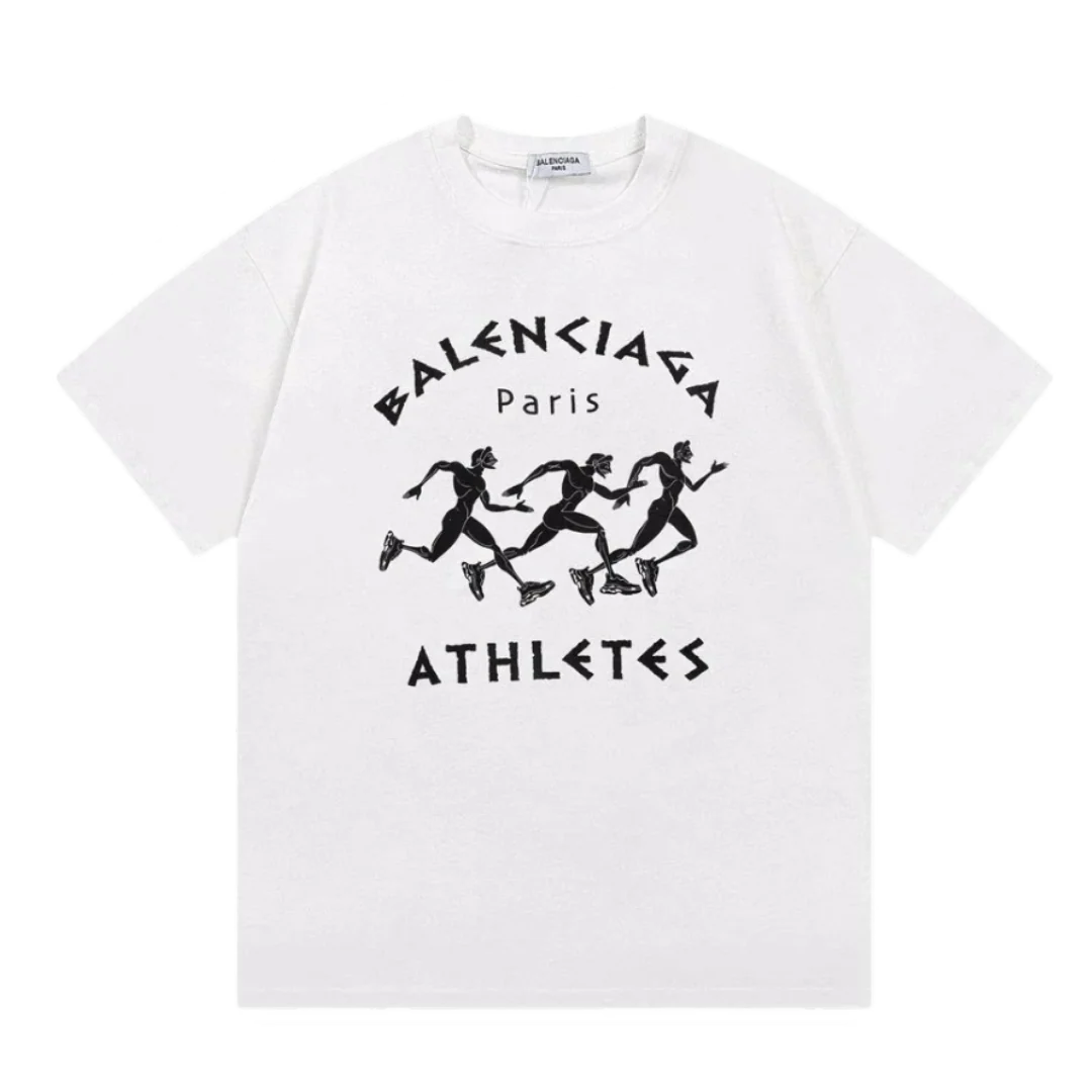 Balenciaga Athletes T-Shirt White