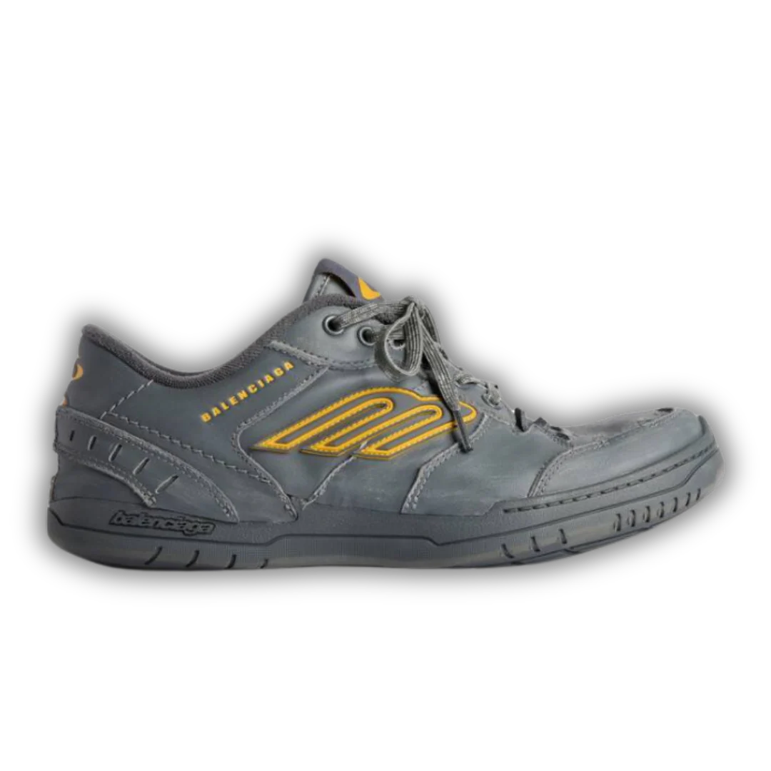 Balenciaga Hamptons Medium  Grey Yellow