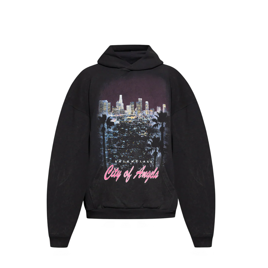 Balenciaga Hoodie Black ,,City of Angels´´