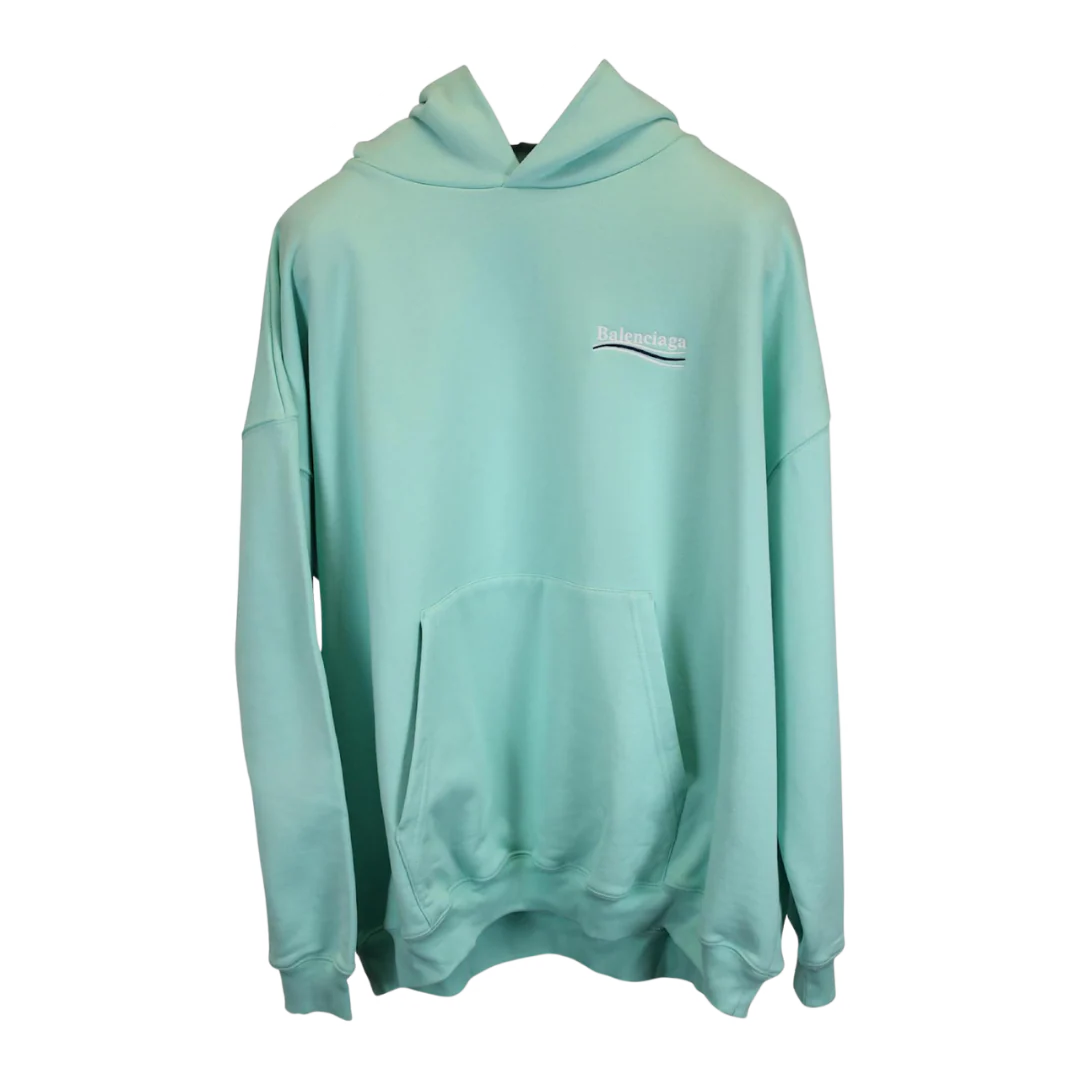 Balenciaga Hoodie Mint Green