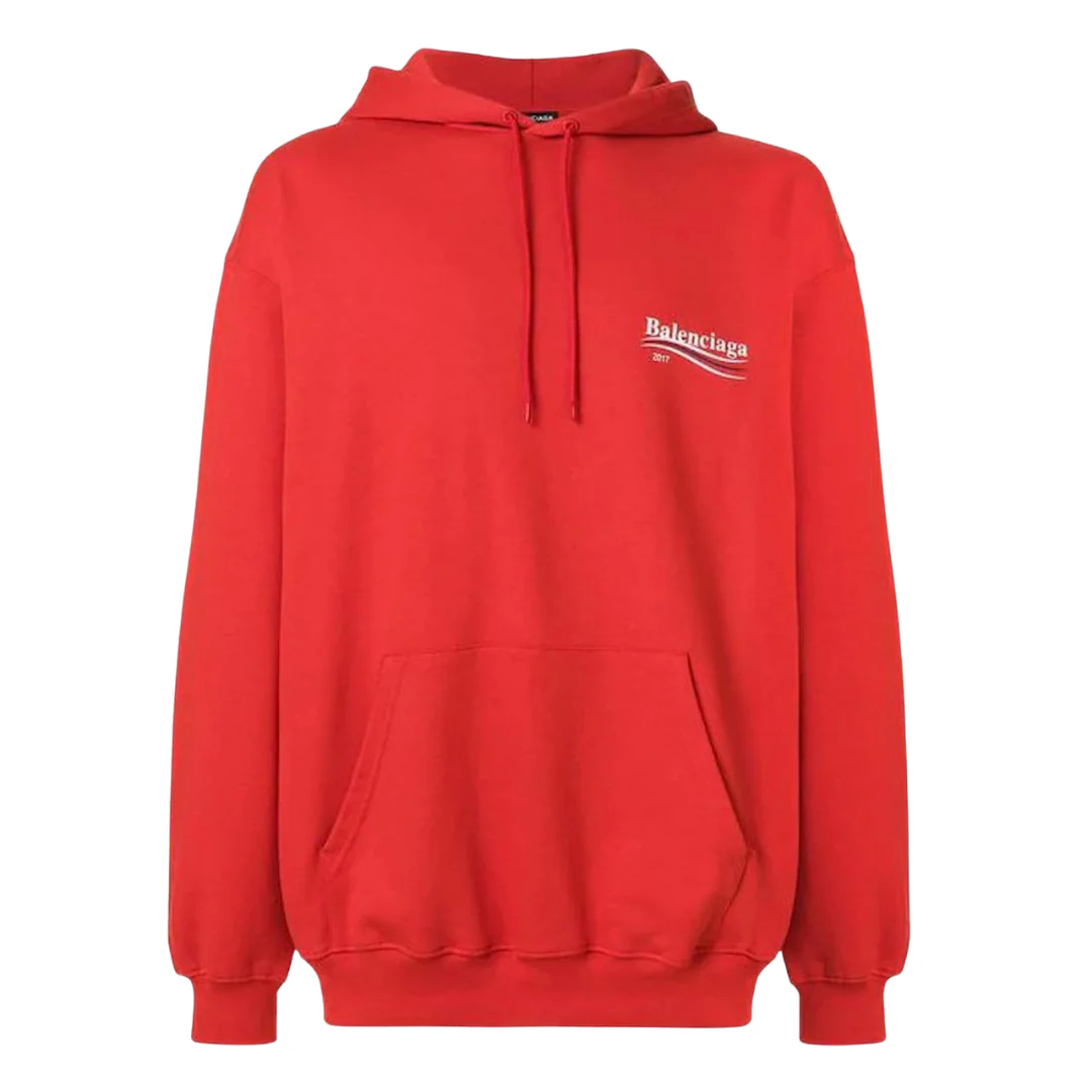 Balenciaga Hoodie Red