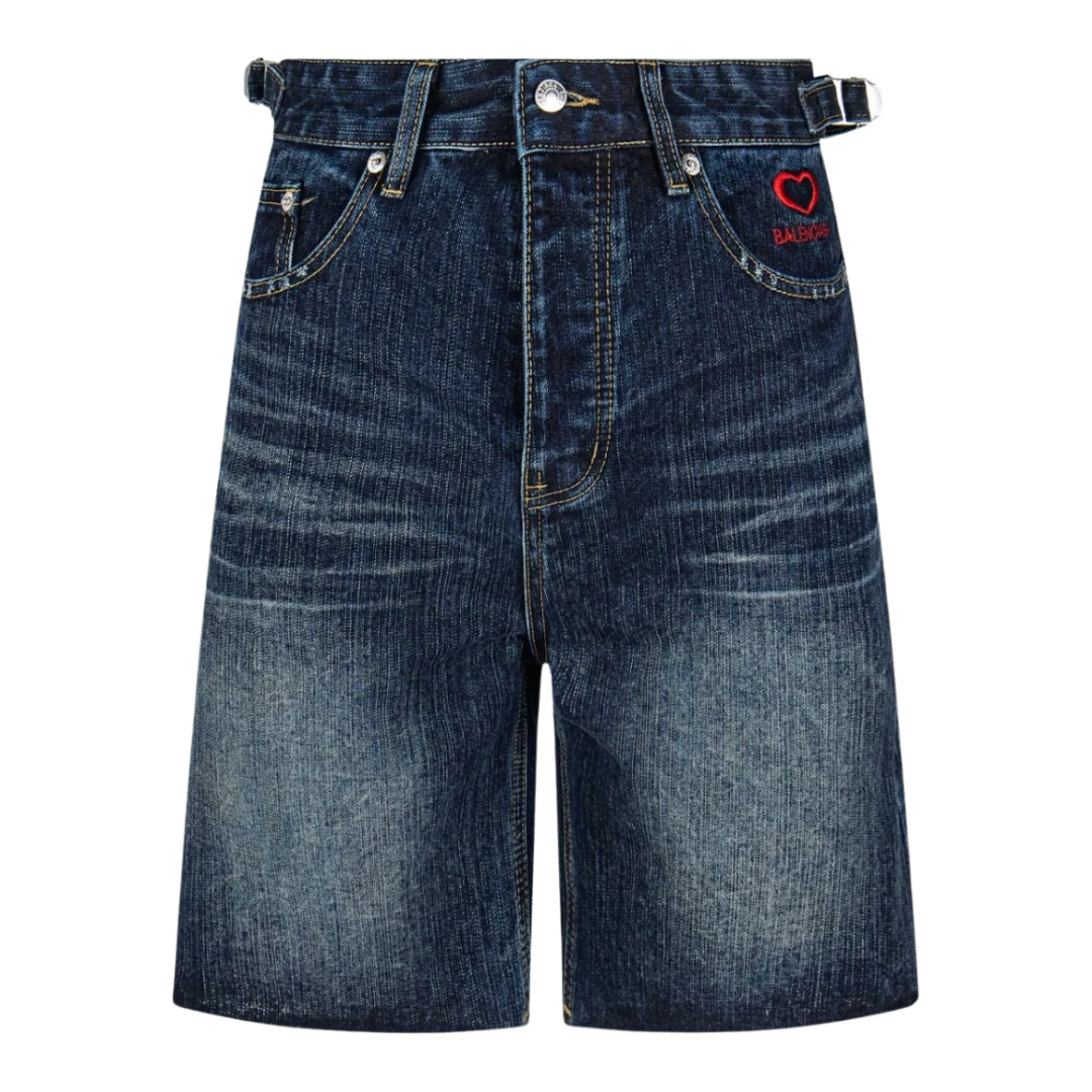 Balenciaga Jorts Dark Blue