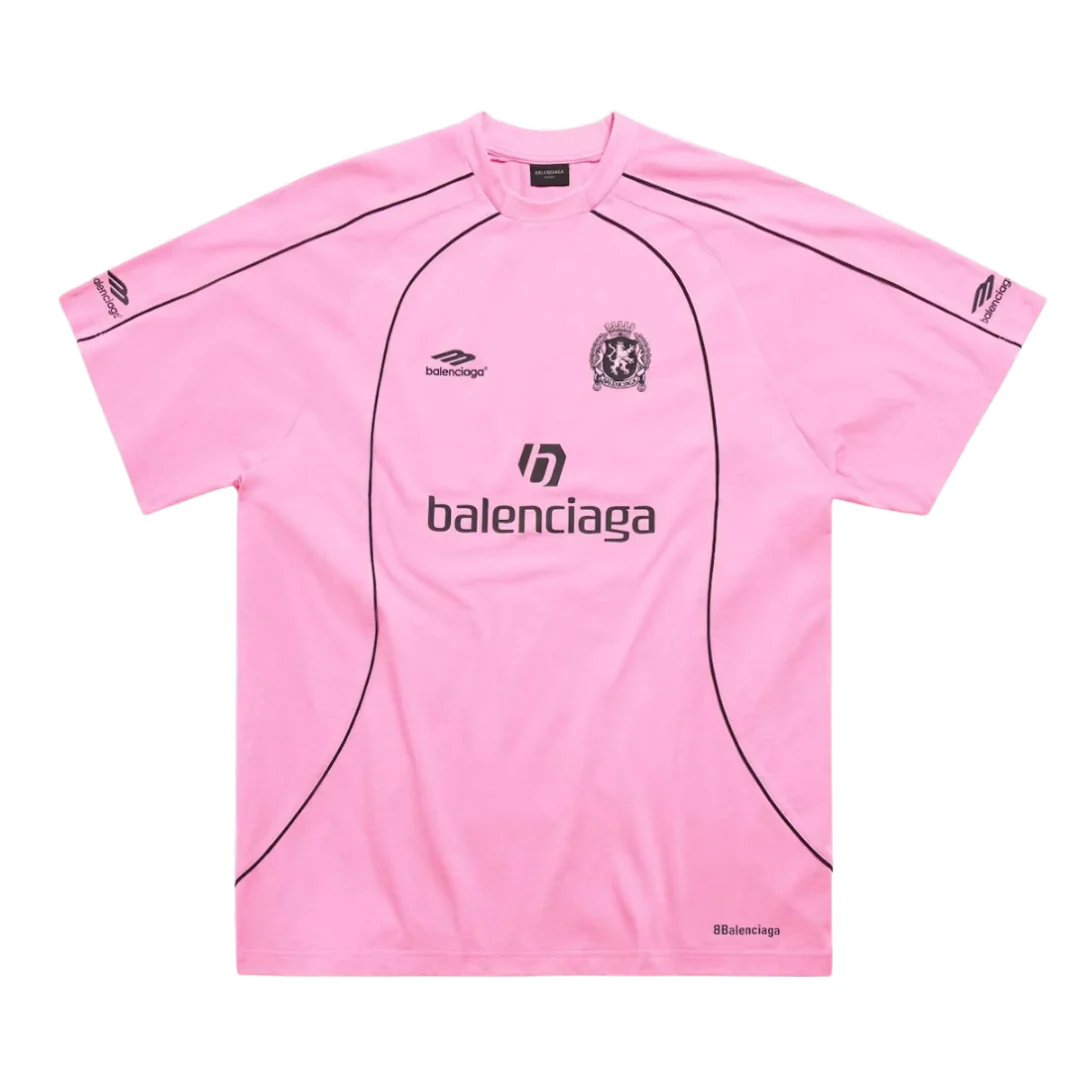 Balenciaga Miami Soccer Jersey Pink