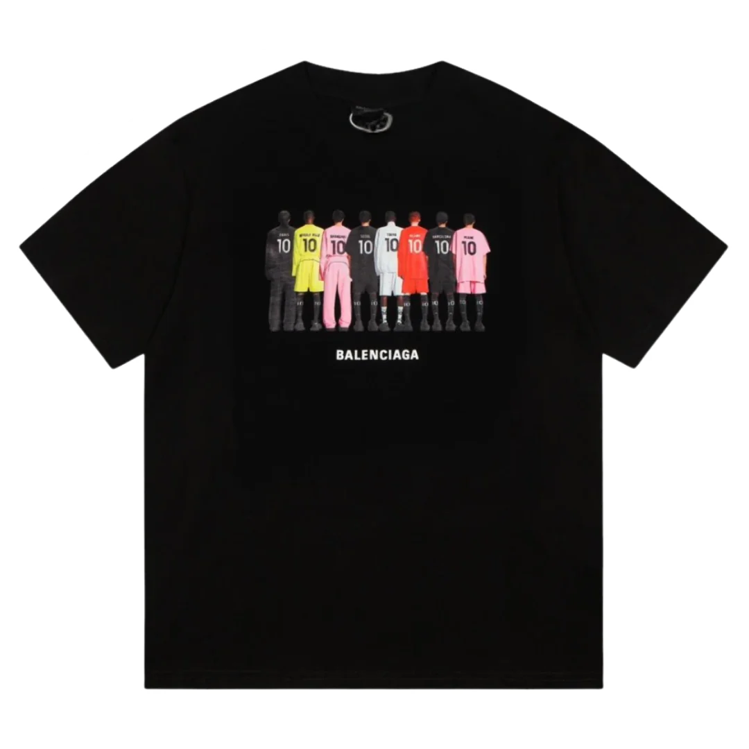 Balenciaga Nr 10 T-Shirt Black