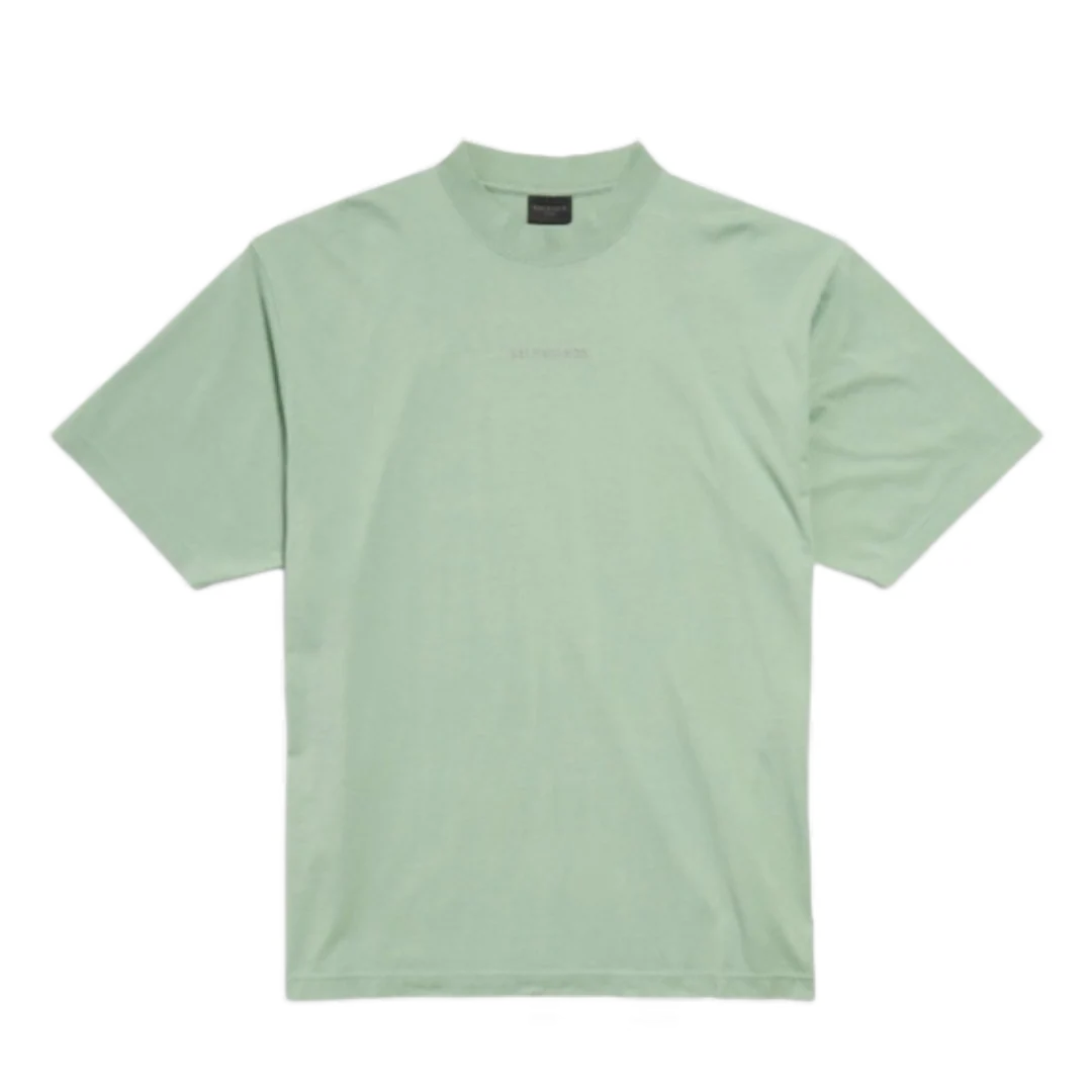 Balenciaga Oversized T-Shirt Sage Green