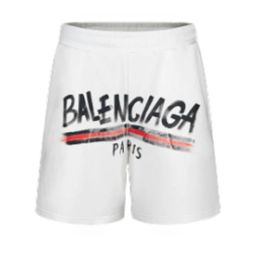 Balenciaga Paris Shorts White