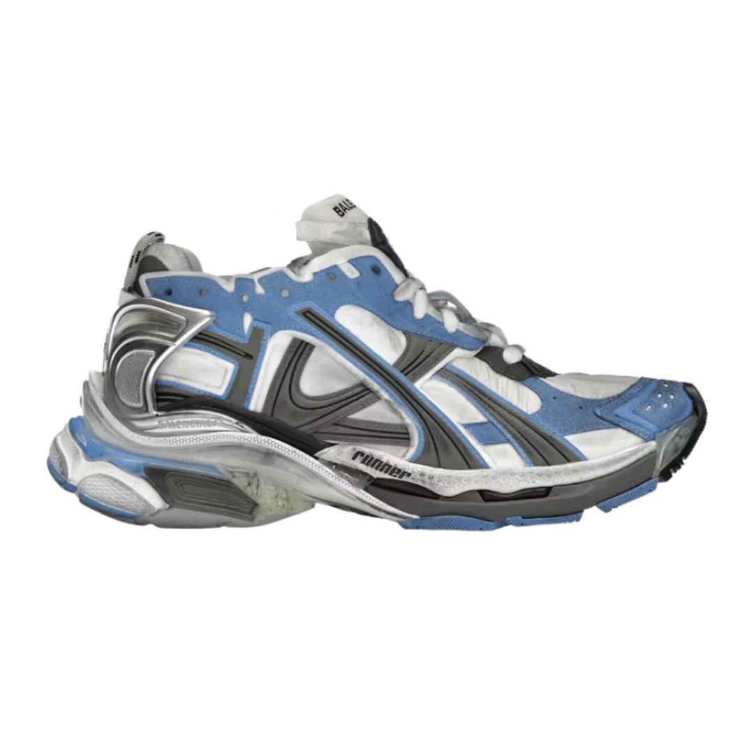 Balenciaga Runner Black Blue