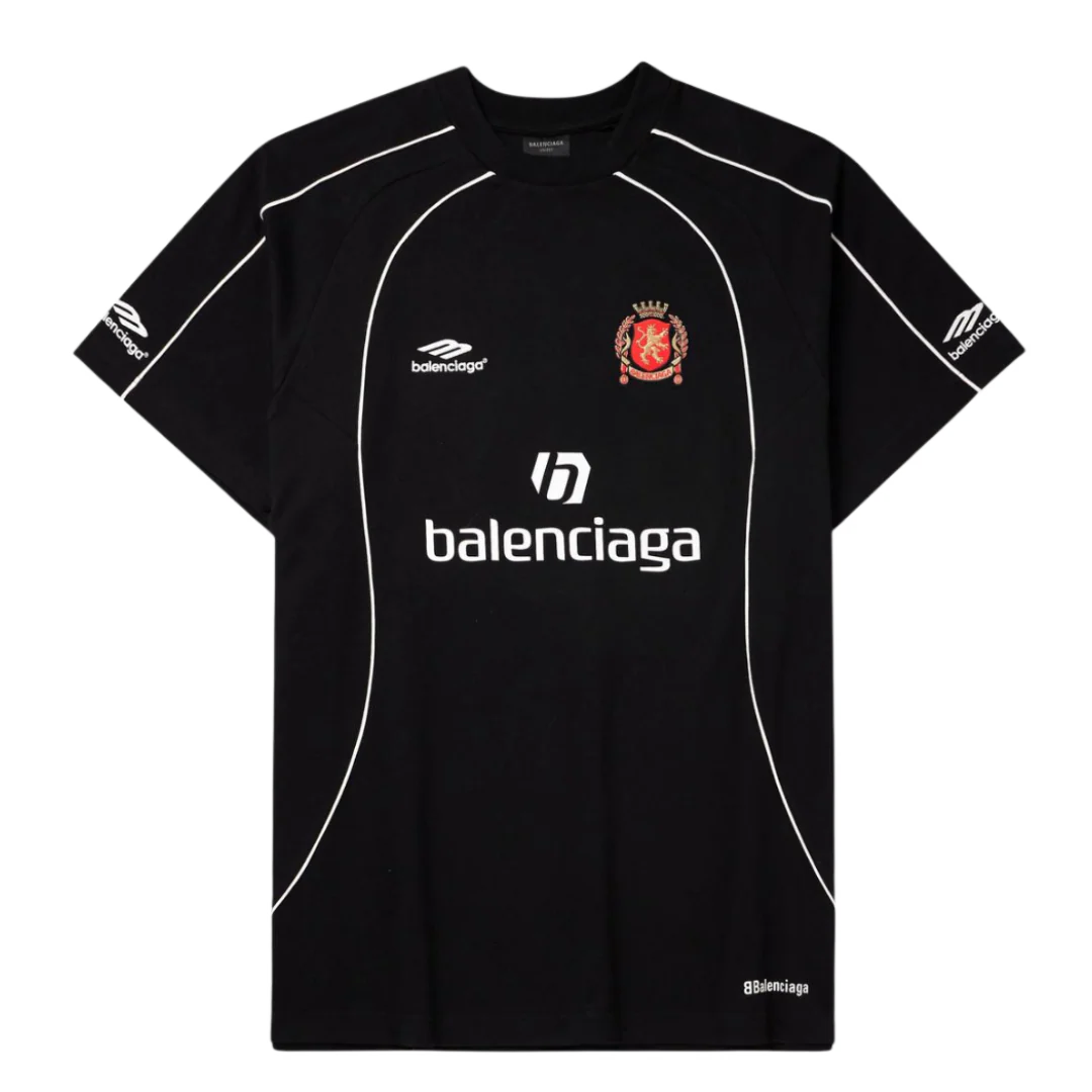 Balenciaga Soccer Jersey Black