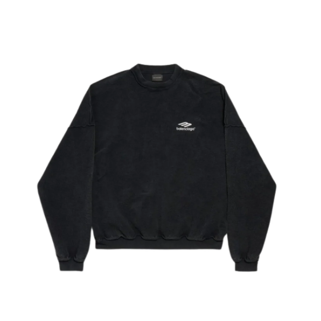 Balenciaga Sweater Black White