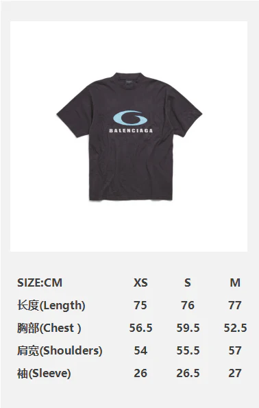 Balenciaga T-Shirt Washed Grey - Image 2