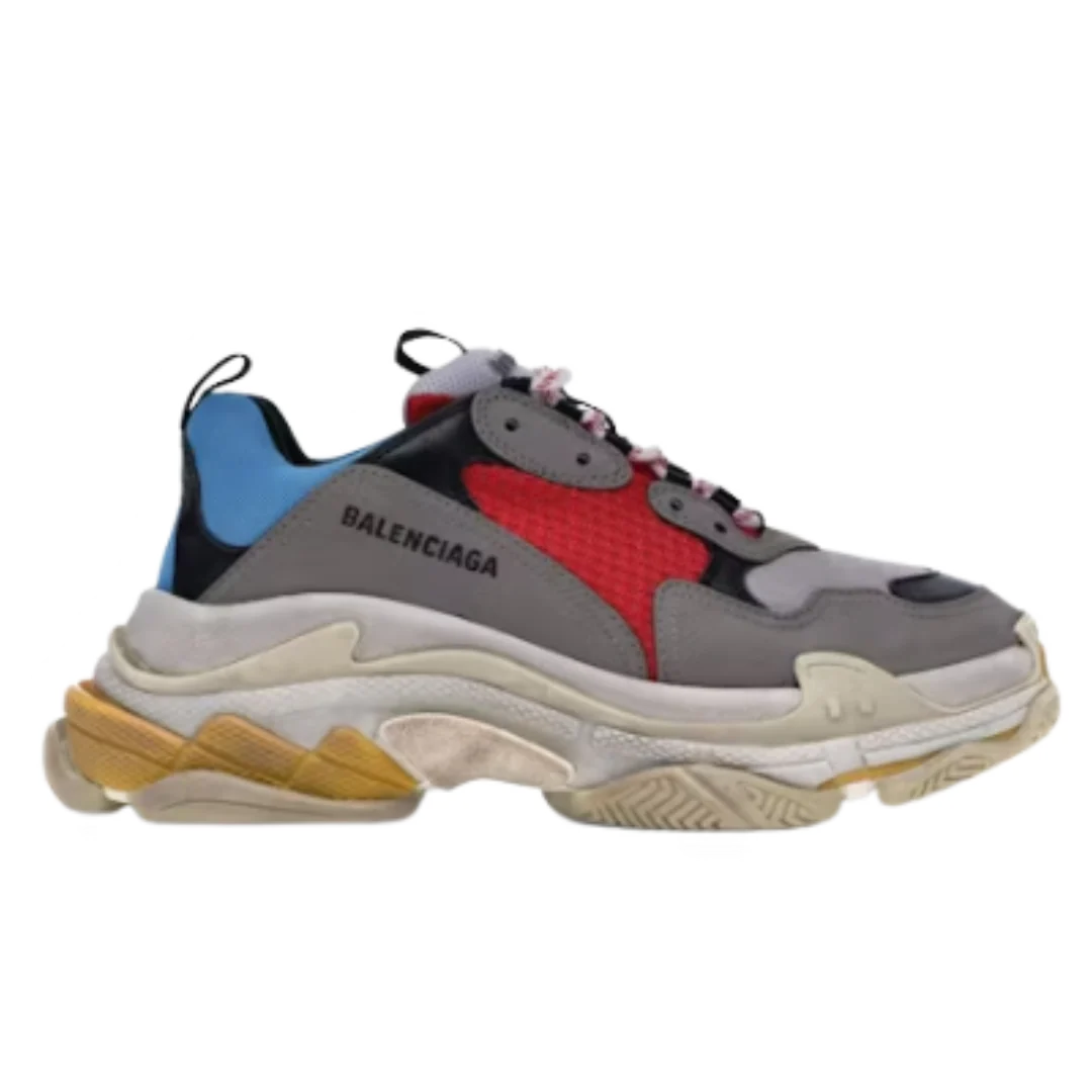 Balenciaga Triple S Blue & Red