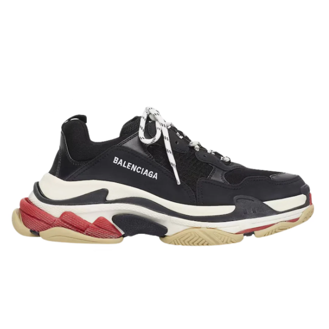 Balenciaga Triple S Sneaker Black & Red