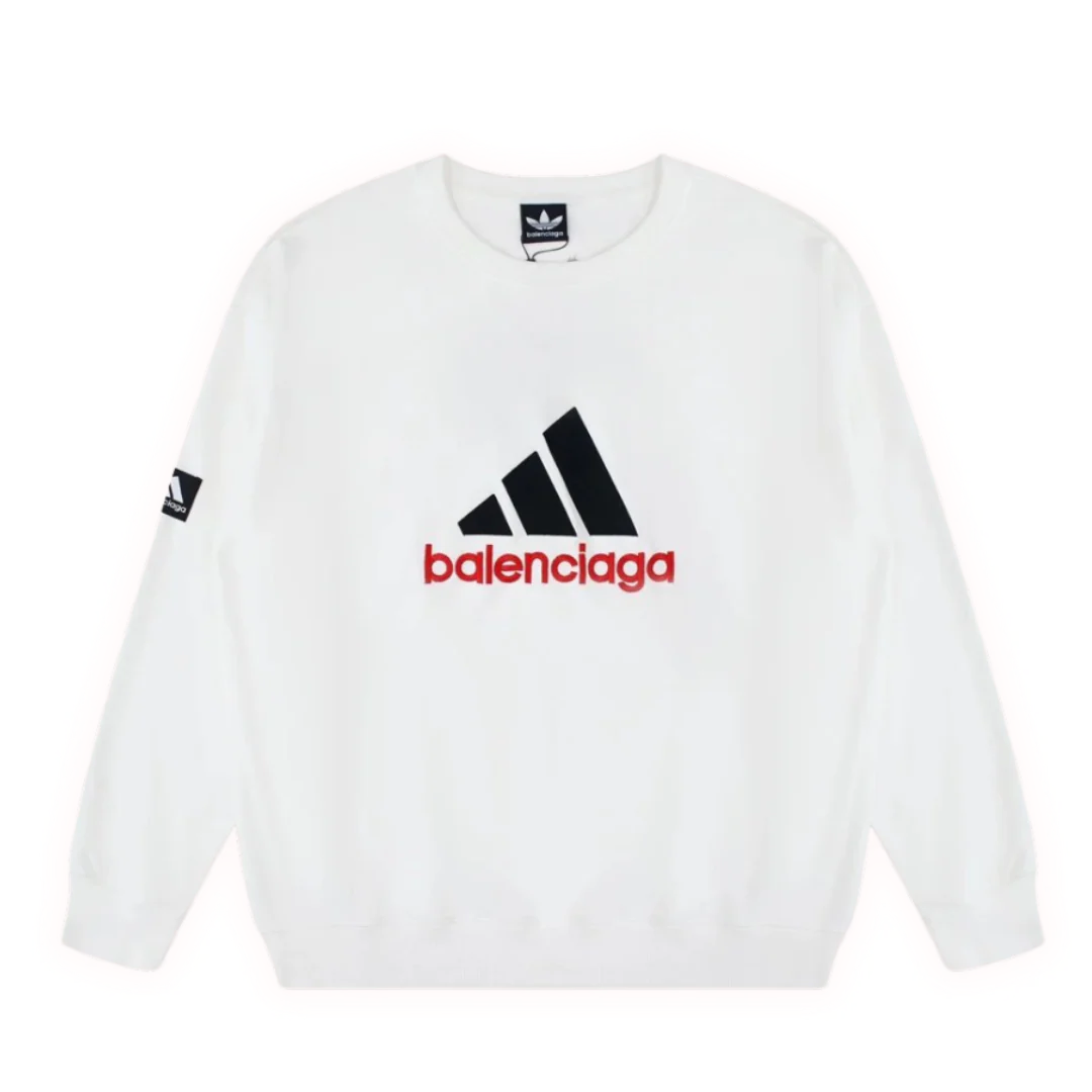 Balenciaga X Adidas Sweater White