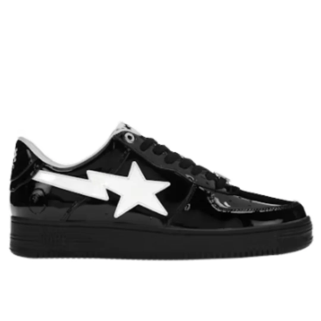 Bape Bapesta Low M2 Black Lack
