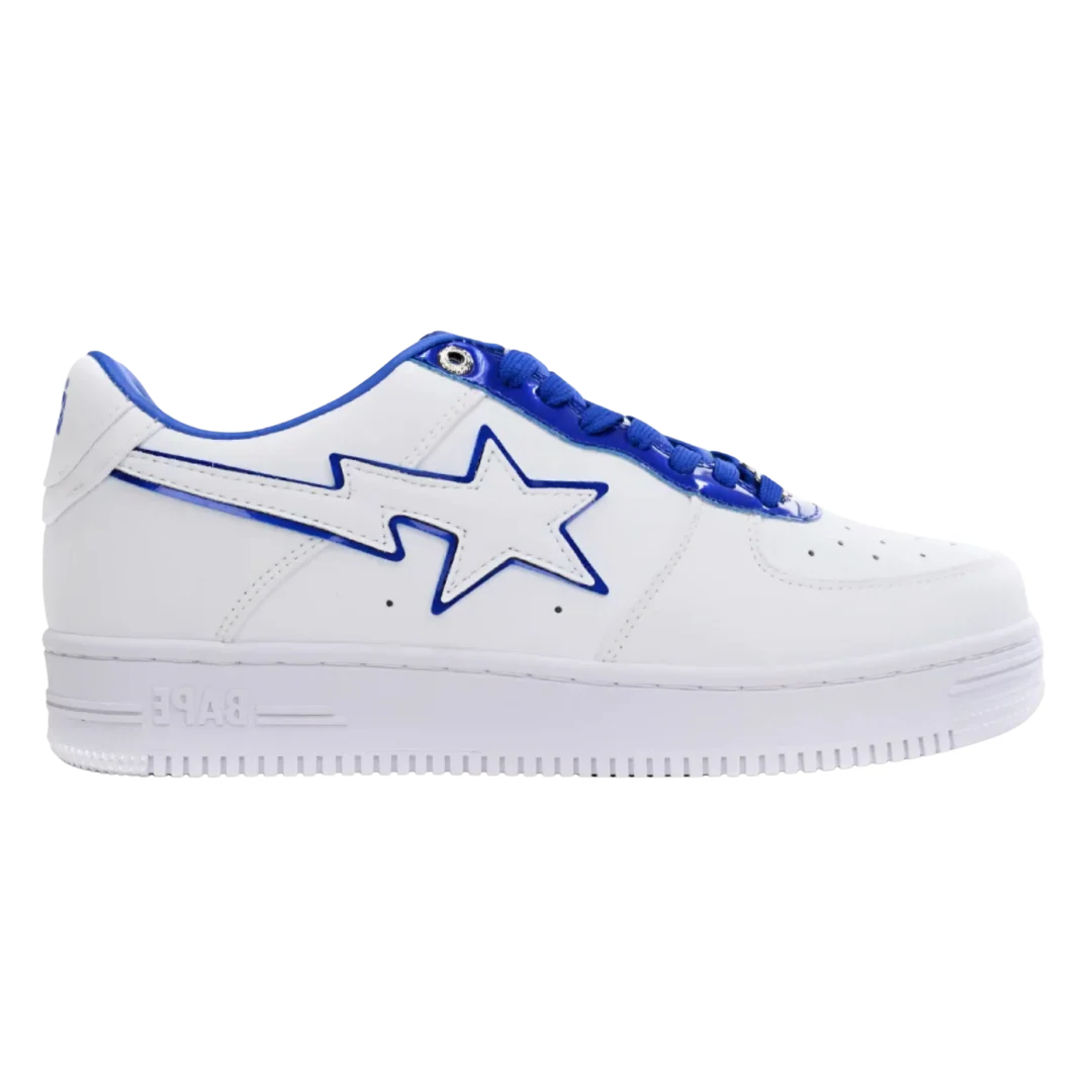 Bape Bapesta Low M2 Blue & White