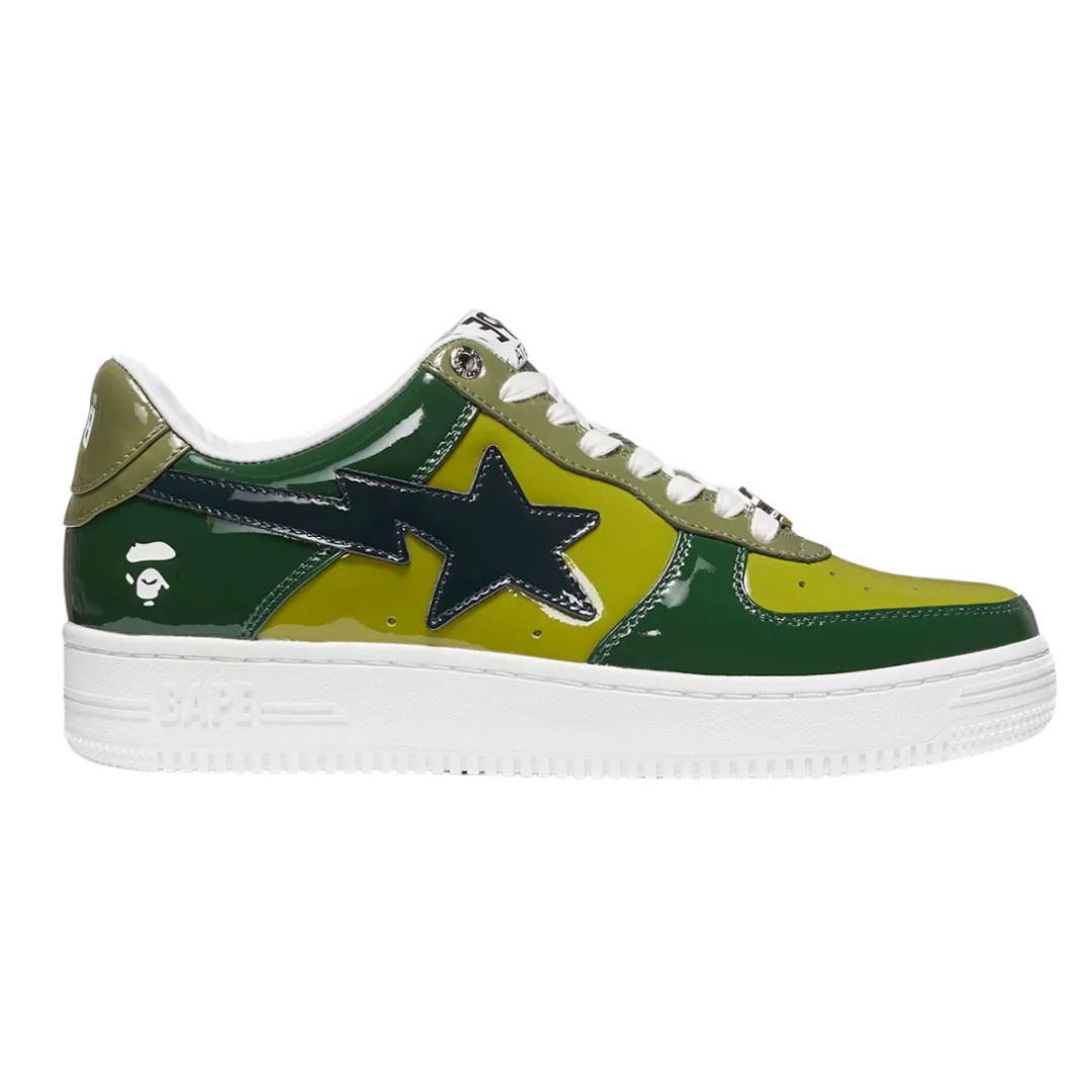 Bape Bapesta Low M2 Camouflage Green