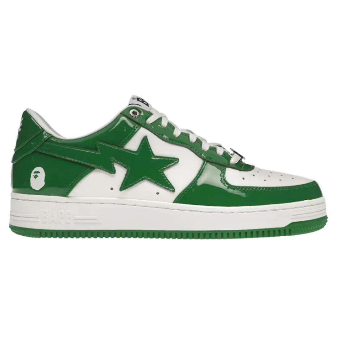 Bape Bapesta Low M2 Lack Green
