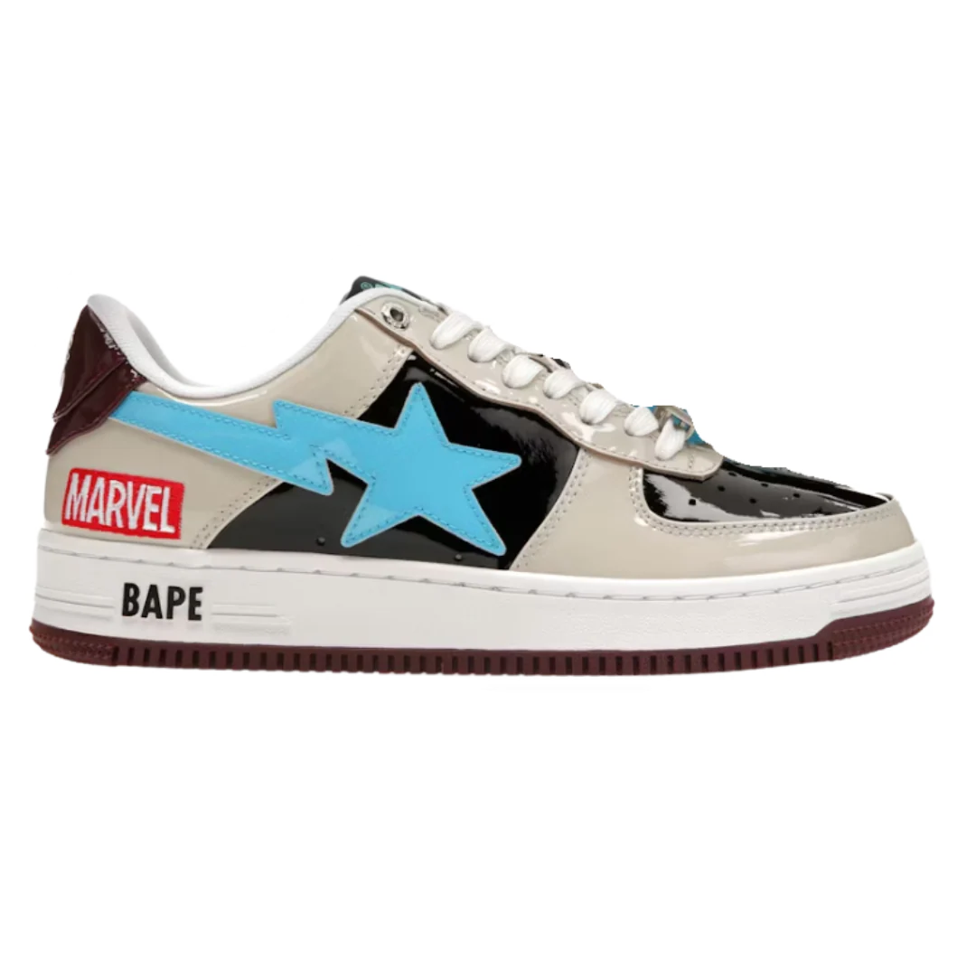 Bape Bapesta Low M2 Marvel Comics Rocket Racoon