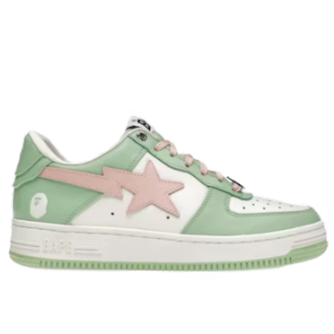 Bape Bapesta Low M2 Pastel Green