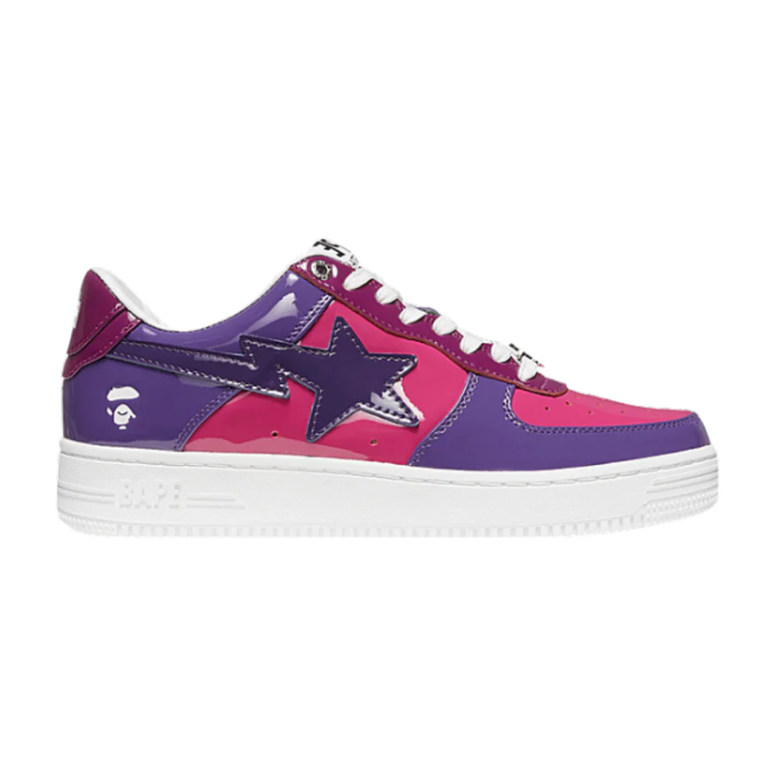 Bape Bapesta Low M2 Pink & Purple