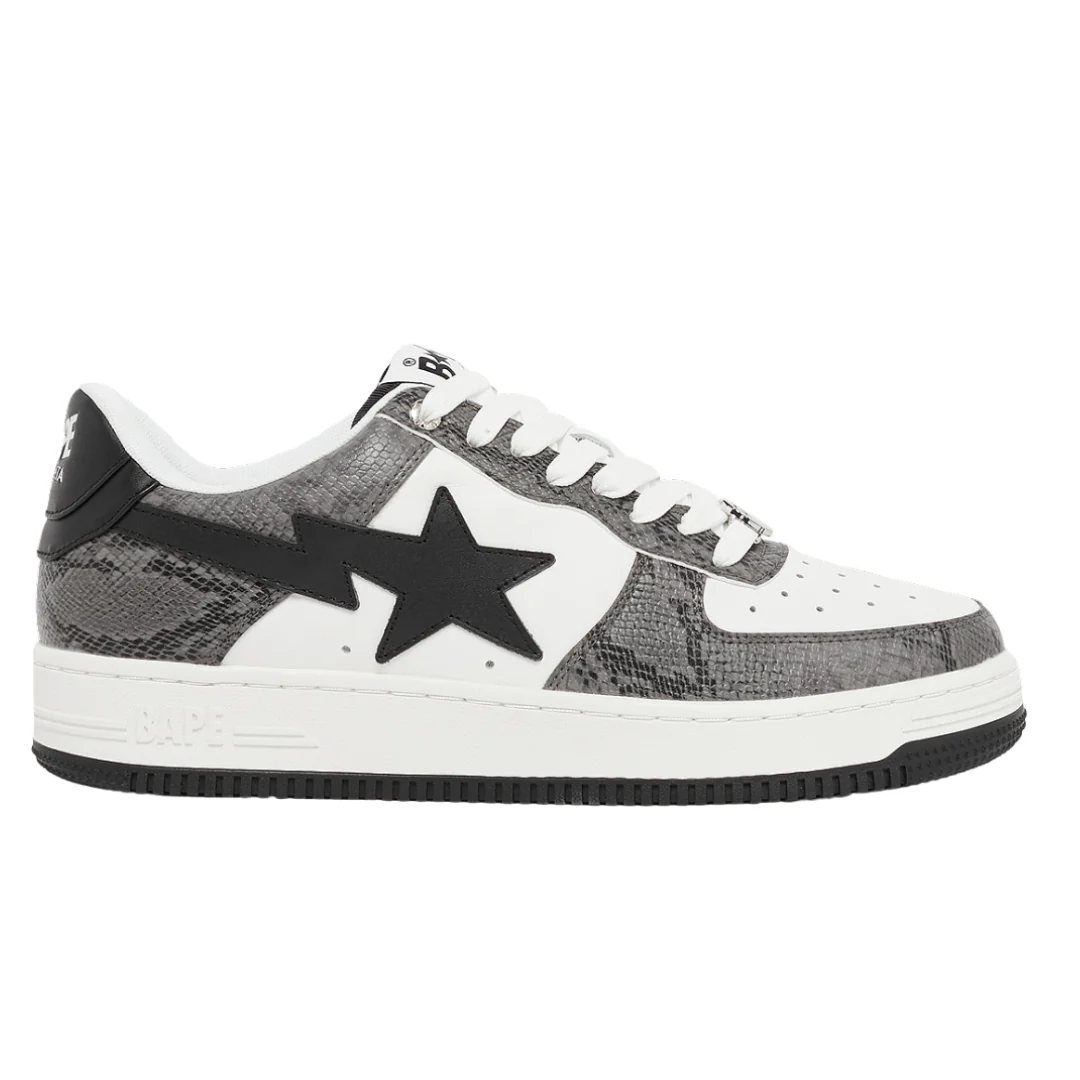 Bape Bapesta Low M2 Snake Skin