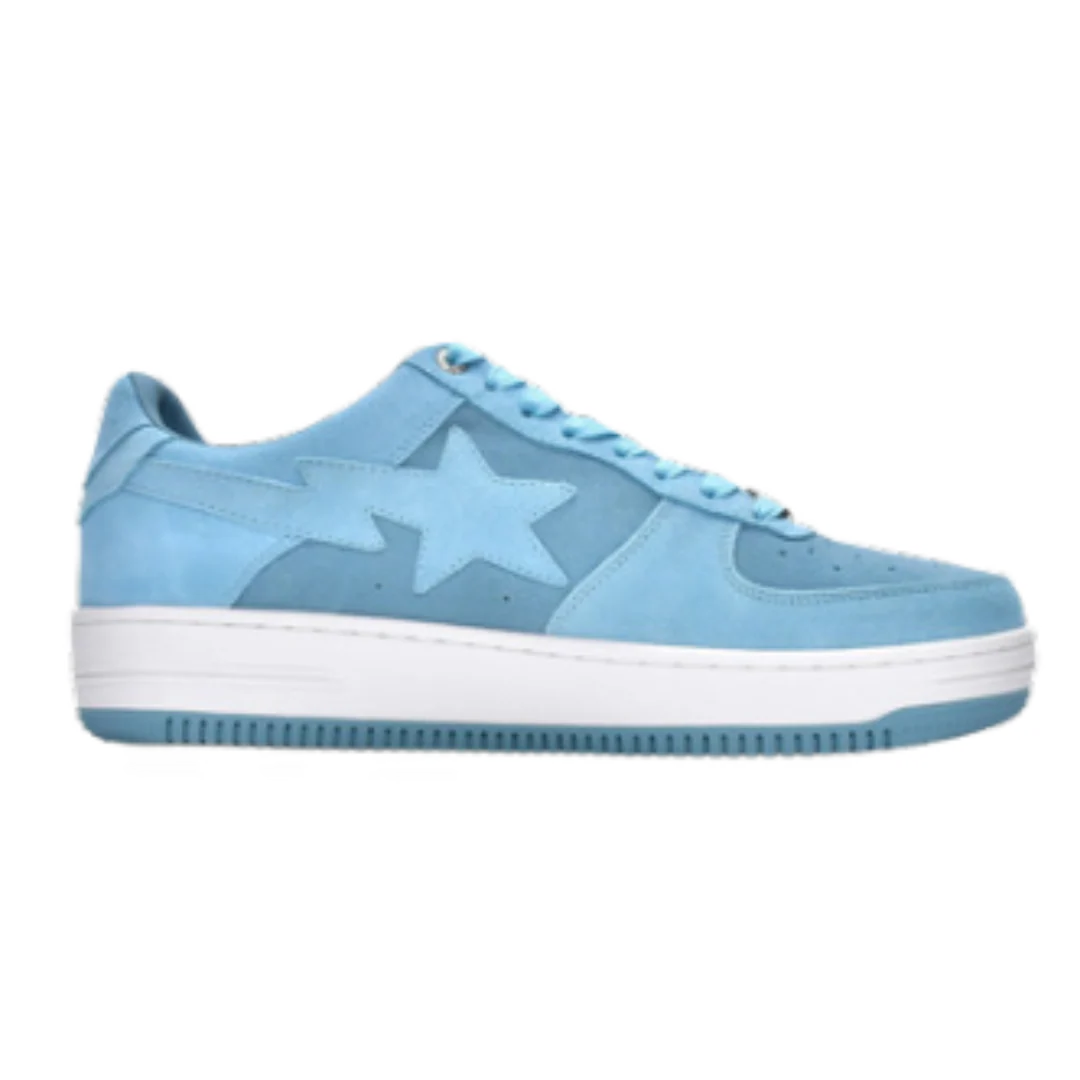 Bape Bapesta Low M2 Washed Blue
