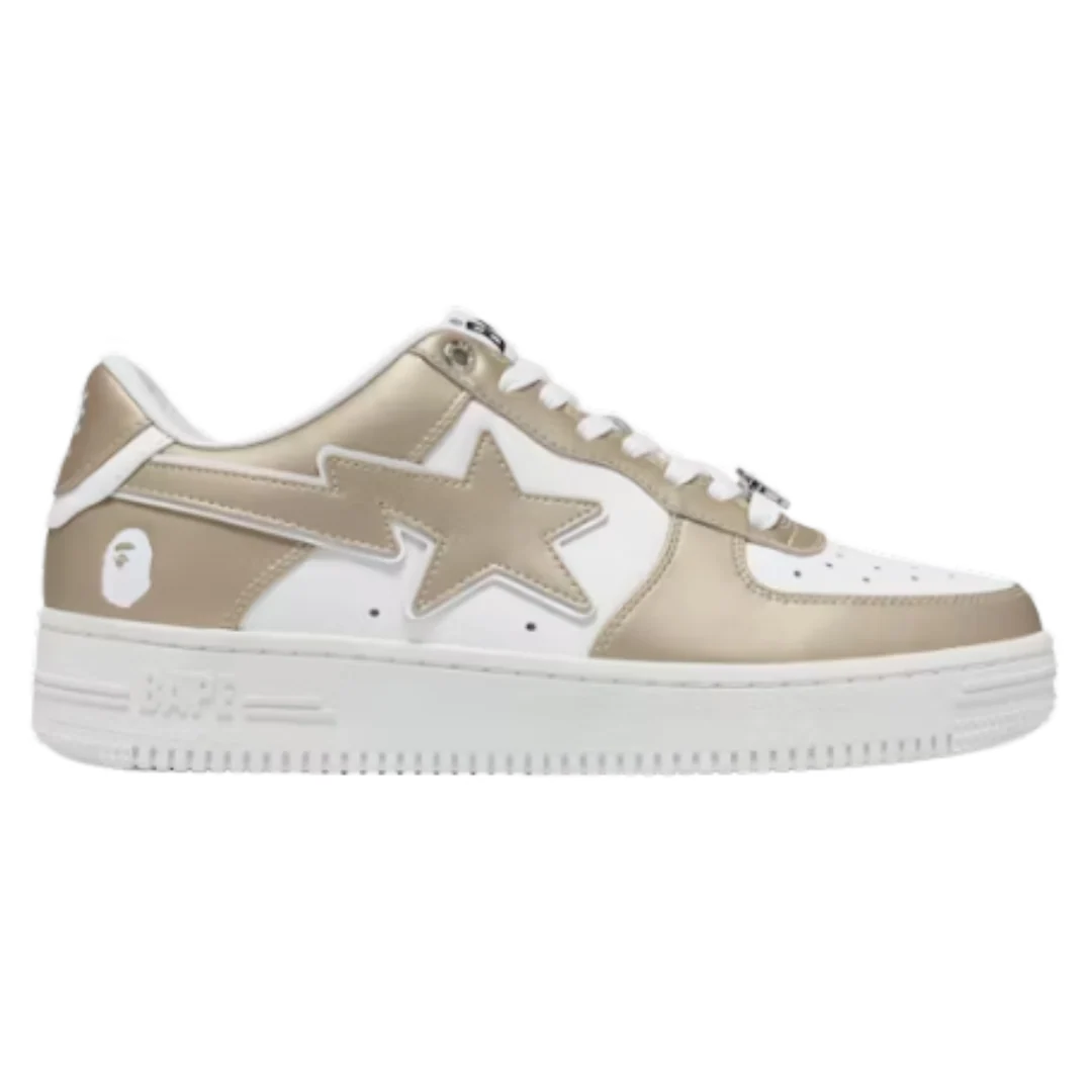 Bape Bapesta Low M2 White & Beige